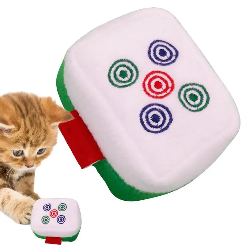 

Игрушки-прорезыватели для кошек, устойчивые к укусам, маджонг, стильные игрушки для кошек С Кошачьей Мятой для домашних кошек, жевательная и...