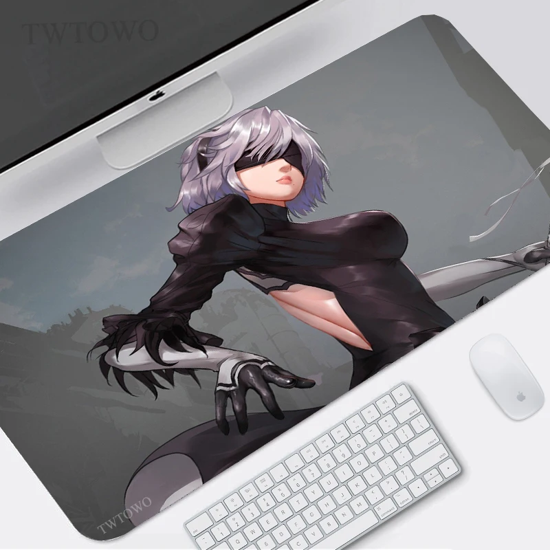 

Коврик для компьютерной мыши Nier Automata 2b, мягкий противоскользящий, под заказ