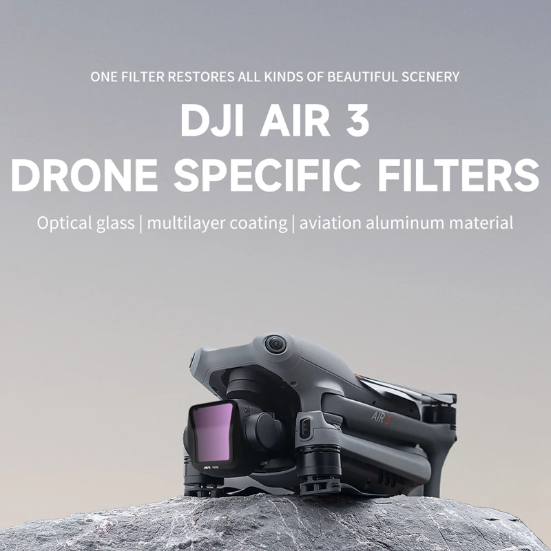 Фото Фильтр для объектива для дрона DJI Air 3, комплект фильтров UV CPL ND 8 16 32 64 Ночной ND8PL ND16PL ND32PL ND64PL Набор широкоугольных защитных линз Star №2