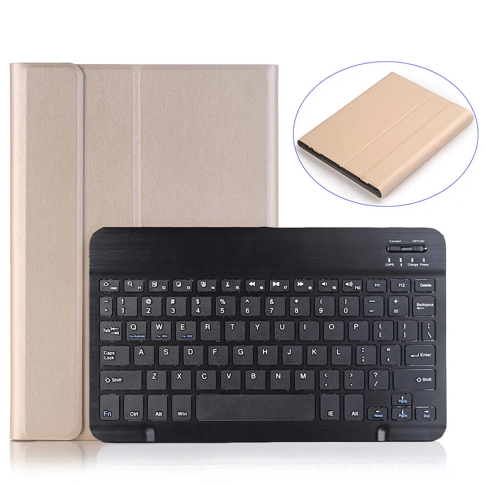 

Ultra Slim TPU Leather Case for Samsung Galaxy Tab A8 10.5 Keyboard Case X200 X205 Flip Stand Cover with Pencil Slot