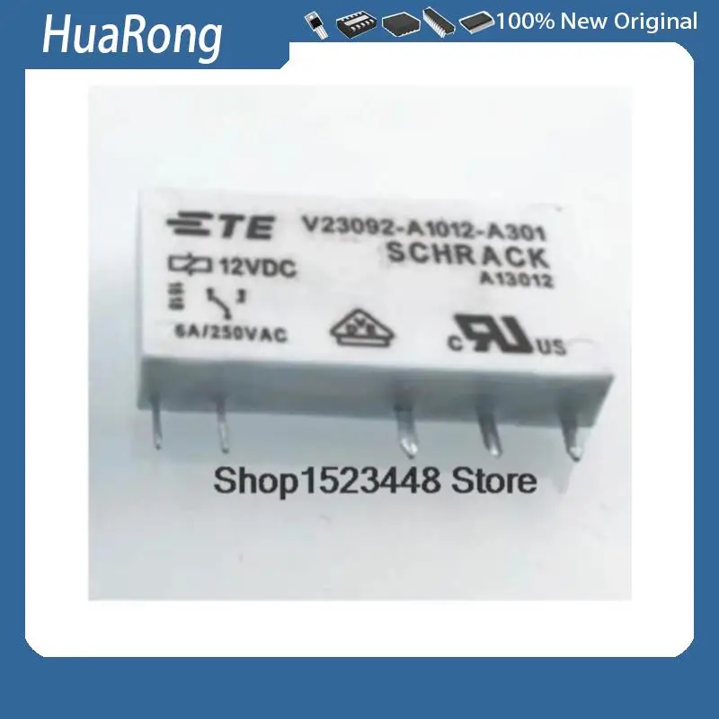 Новое оригинальное реле 5 шт./лот V23092-A1012-A301 A13012 12 В постоянного тока V23092-A1024-A301 A13024