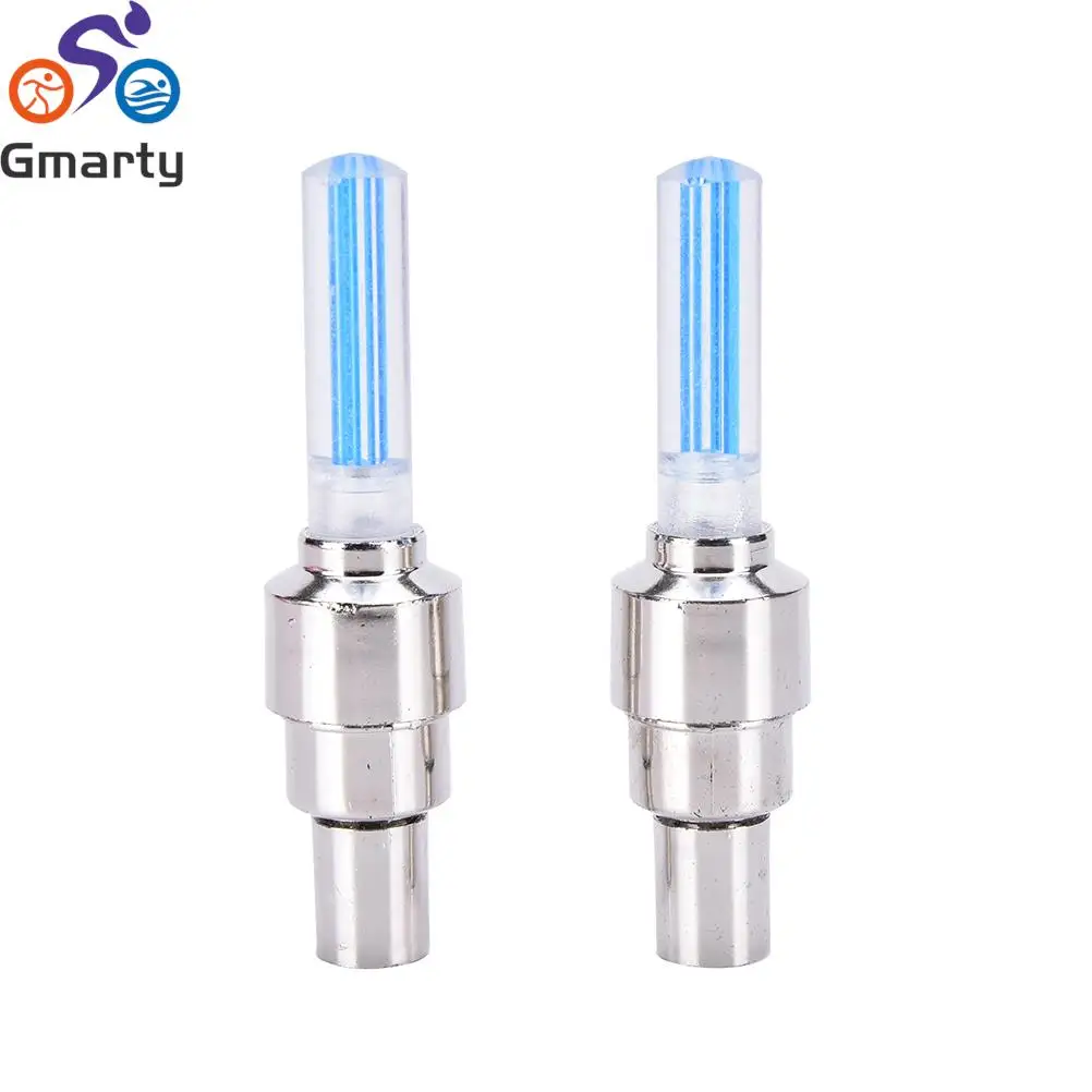 1Pc Bike Bicycle Car Wheel Tire Tyre Valve Cap Neon Lamp LED Light Bulbs Cycling Flashing LED Tyre Lights High Quality
