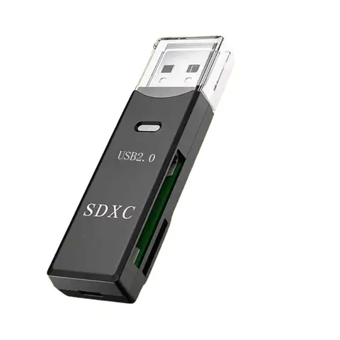 Устройство для чтения карт памяти 2 в 1, USB 3,0/USB 2,0, SD, TF