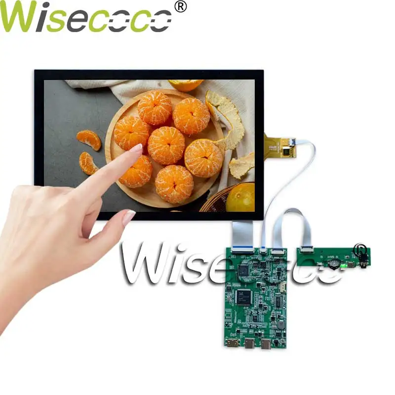 

Touch LCD Display 1 USB C Power Supply Signal Transmission Default Landscape Mode 10.1 Inch IPS 1280*800 Screen Driver Board