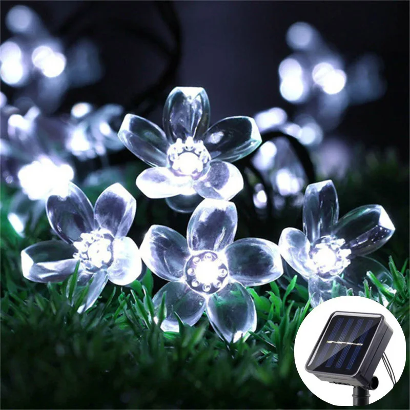 

HOUHOM Солнечные гирлянды 8 режимов многоцветные