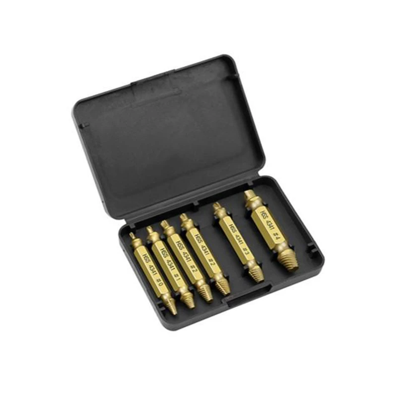 Xiaomi поврежденный экстрактор для винтов, набор экстракторов для сломанных болтов, набор центральных сверл, деревообрабатывающие инструменты, болты, экстрактор для удаления винтов