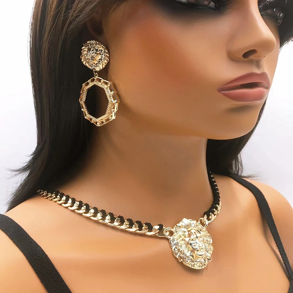 Элегантный подарок искусственный сплав цинка стильная голова льва