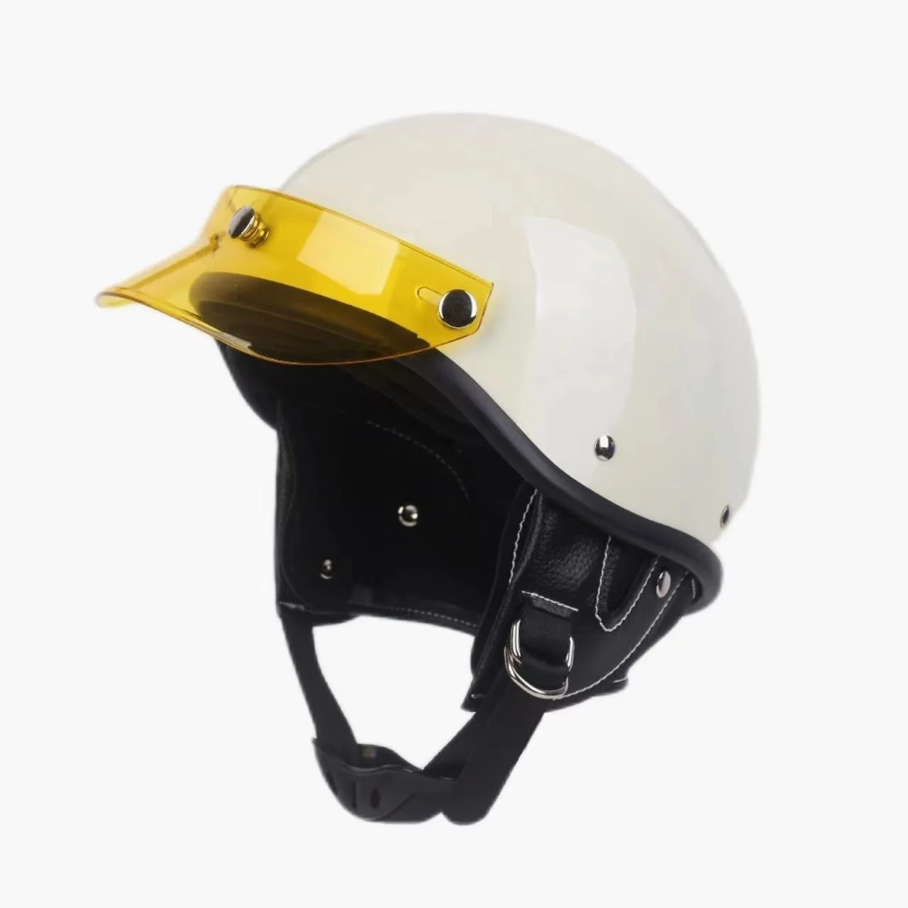 

Moto Bike Motocross Helmets Motorbike Helm DOT Helmet Retro Motorcycle Helmet Moto Helmet Scooter Vintage Half Face