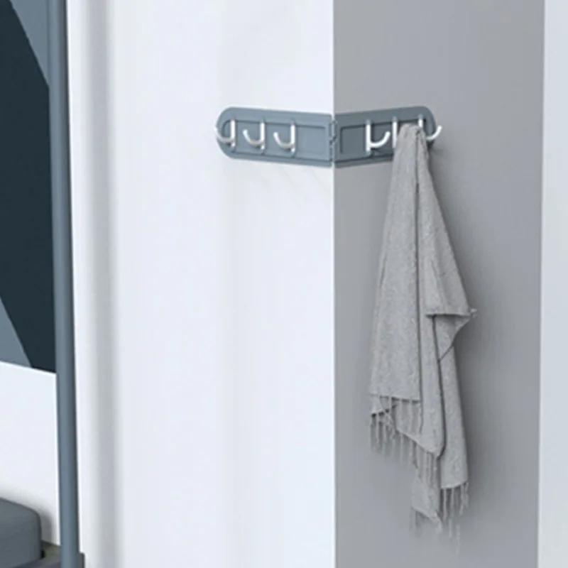 

Поворотный крючок, крепкая клейкая настенная вешалка для кухни, углов, кухонной посуды, вешалка для ванной комнаты, без следов