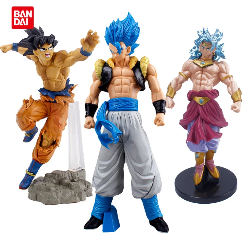 

Bandai Sun Wukong Hand-Made Model Anime Peripheral Dragon Ball Black Hair Sun Wukong Car Accessories Home Decoration