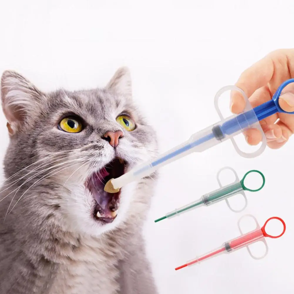 

Pet Medicine-feeder Multipurpose Reusable Push-type Medicine-feeding Stick Pill Dispenser For Dogs Cats