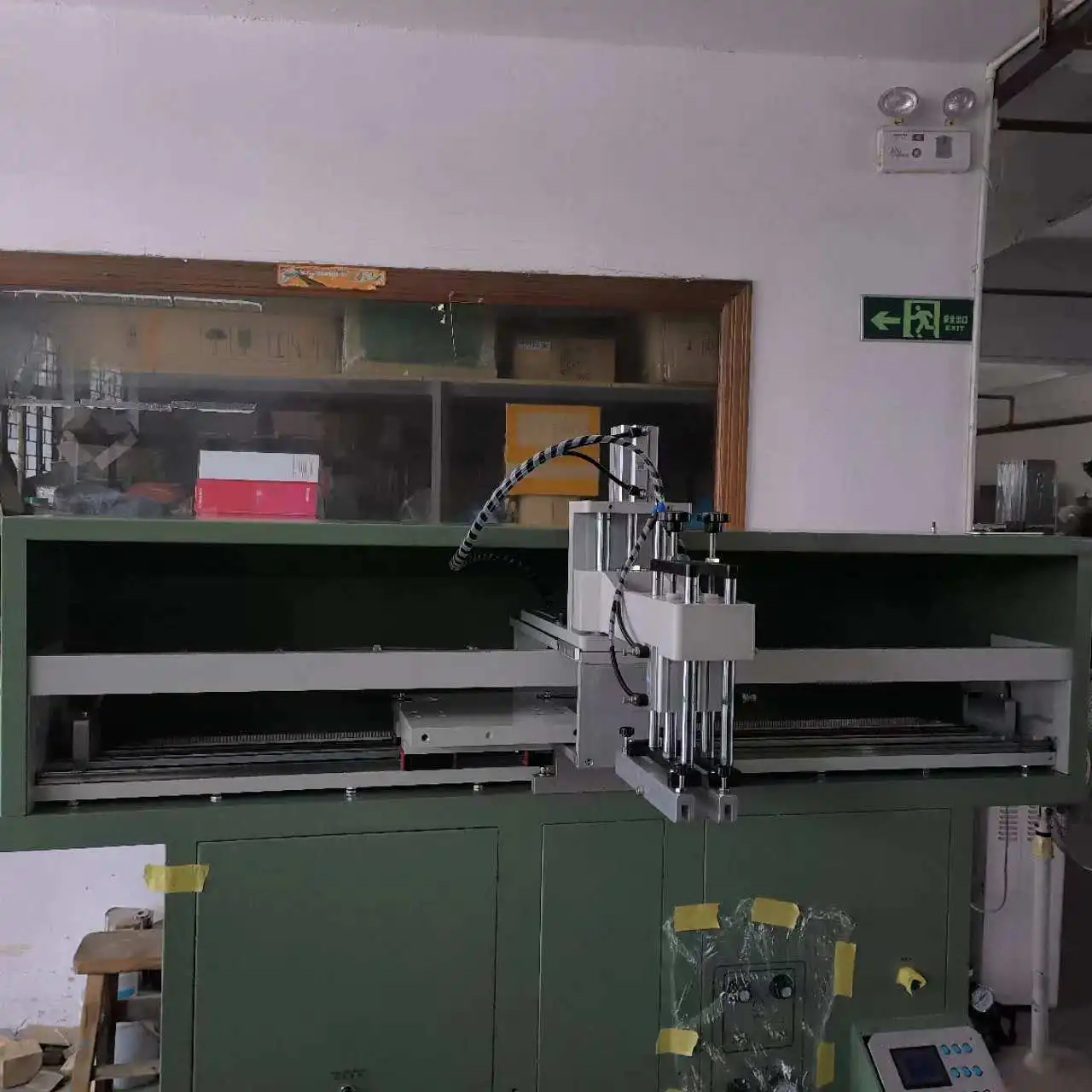 Высококачественная полуавтоматическая ковш-трафаретная печатная машина