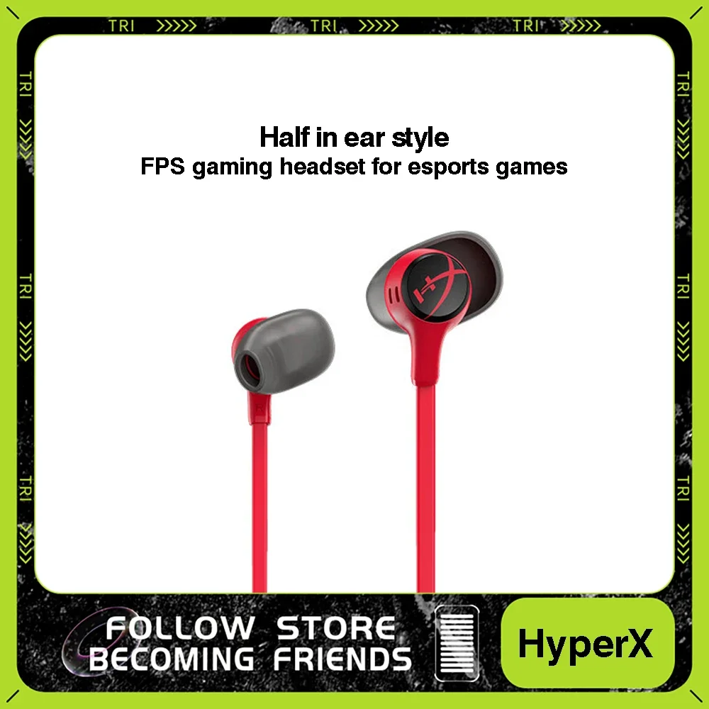 HyperX Cloud Earbuds II 2 Игровые наушники с микрофоном захватывающие проводные