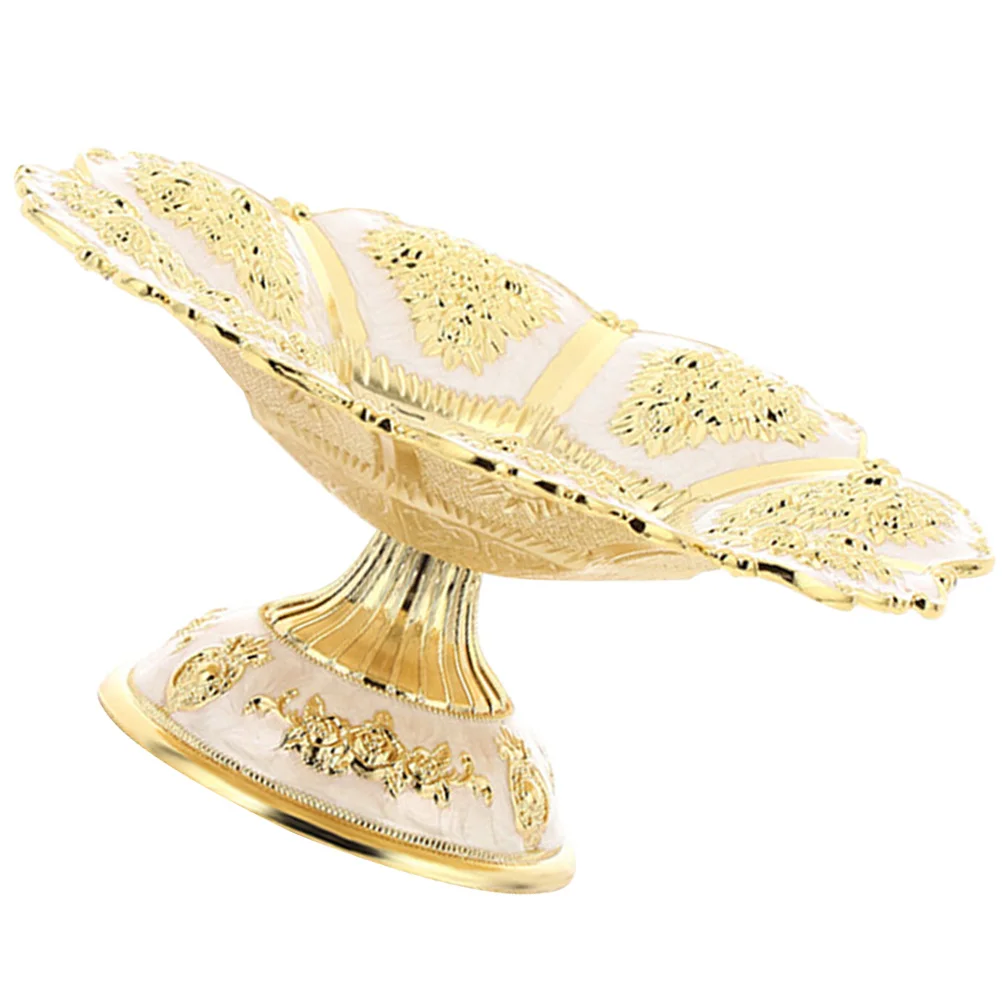 

Bowl Fruit Stand Tray Footed Cake Holder Candy Serving Dessert Offeringdecorative Cupcake Plate Snack Bowls Appetizer Table