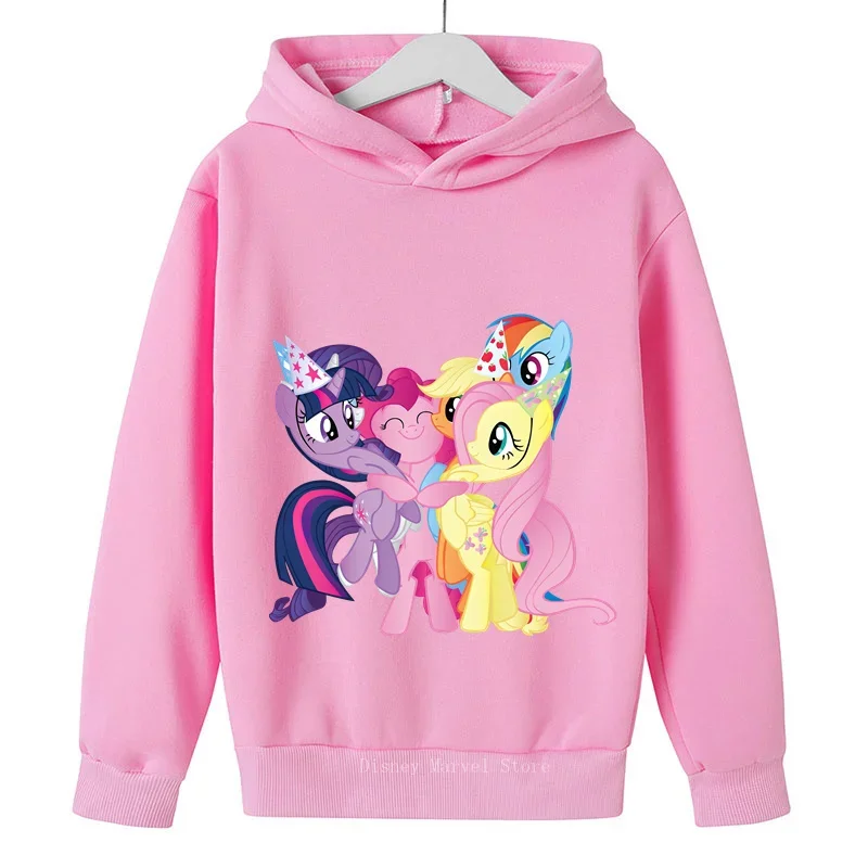 Хлопковая футболка с коротким рукавом и принтом «Мой Пони» | AliExpress