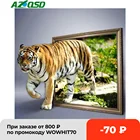 AZQSD алмазная мозаика тигр крестиком алмазная вышивка животное рукоделие декор для дома картина стразами