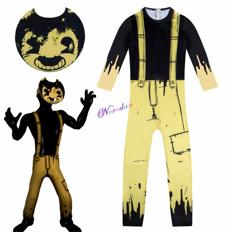 Детский костюм-комбинезон с чернилами для аниме-игр |