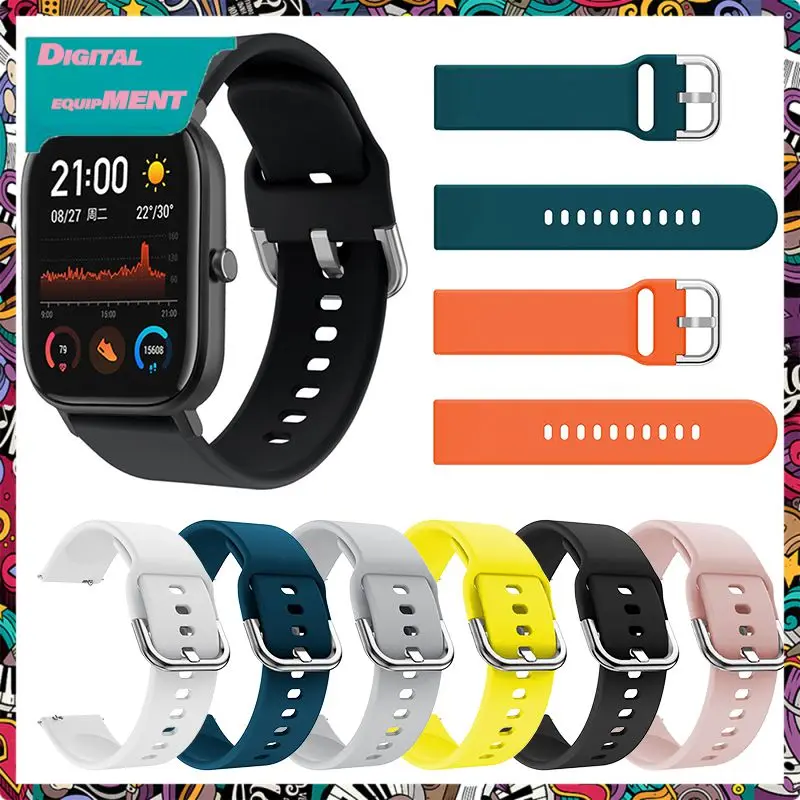 

Ремешок сменный из ТПУ для смарт-часов Xiaomi Amazfit Gtr 42 мм