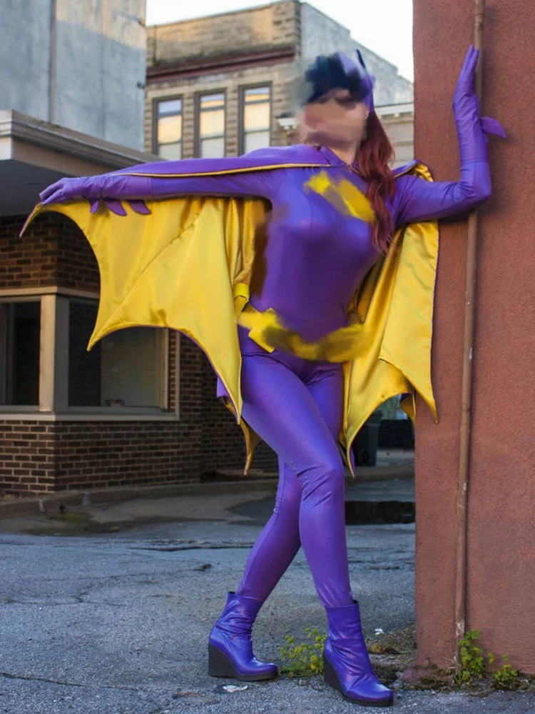 Женский костюм супергероев DC для косплея шпиона на Хэллоуин накидка из