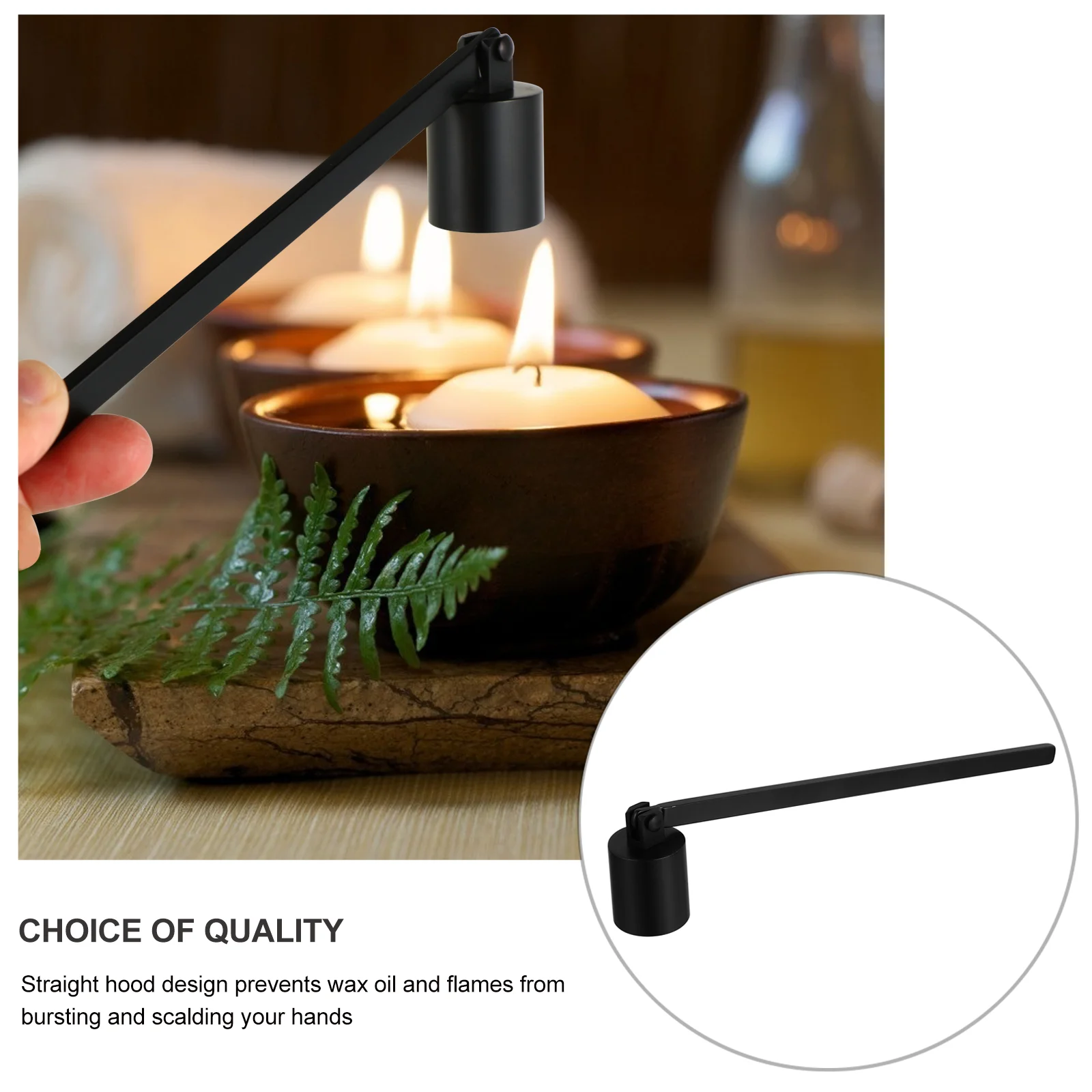 Металлический гаситель для инструмента аксессуар гашения свечей подставка