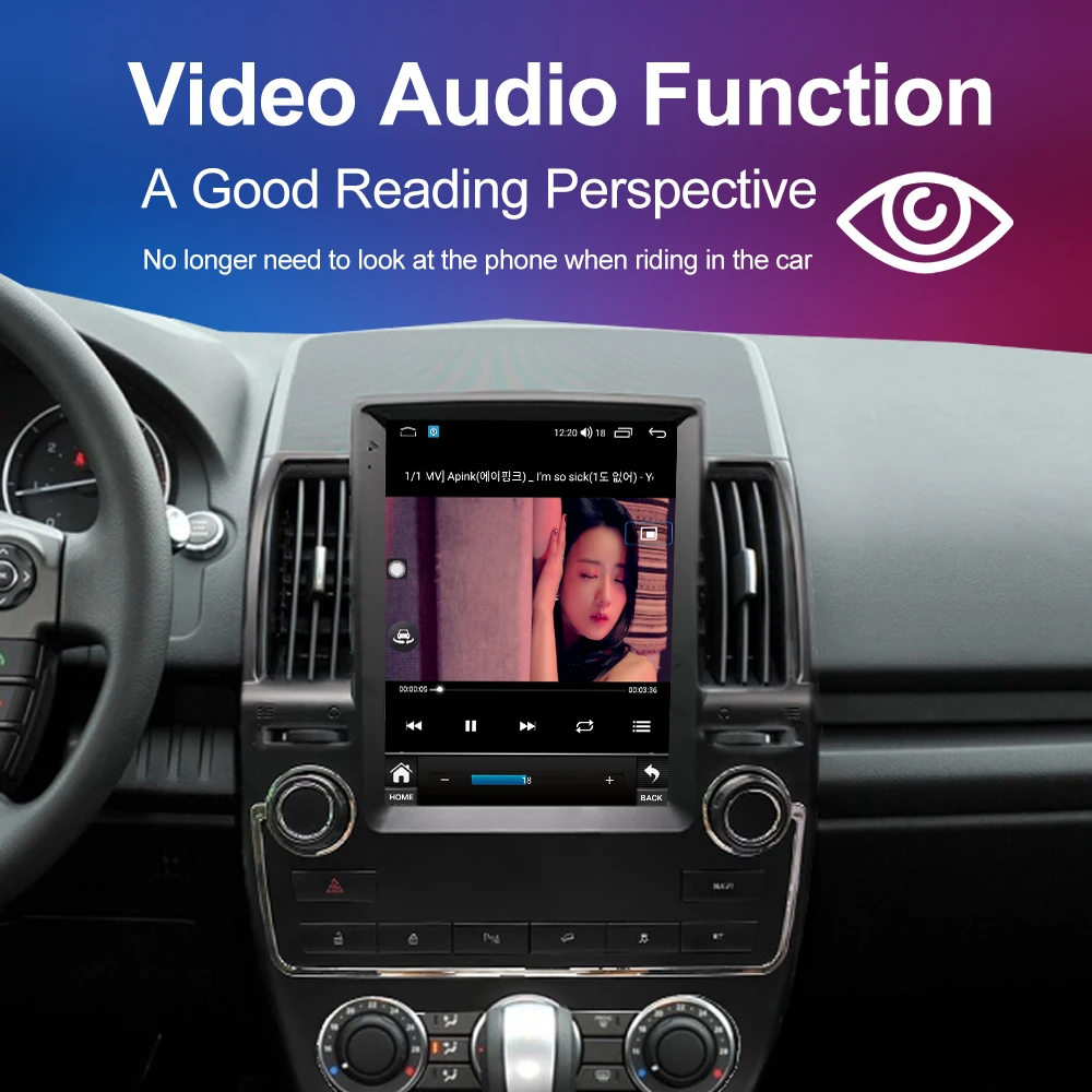 Автомобильный радиоплеер 9 7 дюймов Carplay Android 11 GPS RAM 8 Гб ROM 128 Поддержка