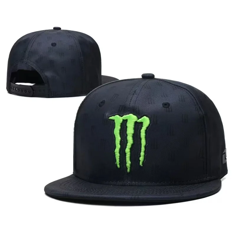Фото Высококачественная памятная бейсболка Monster Energy 2026 для мотоциклистов с застежкой-липучкой №3