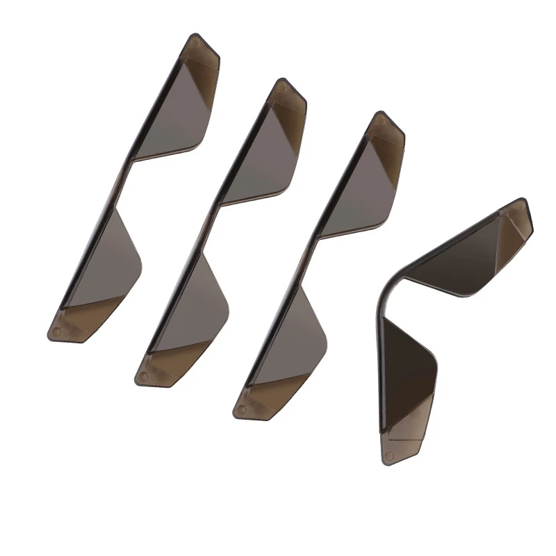 

4 шт., прозрачные резиновые наклейки на автомобильные двери