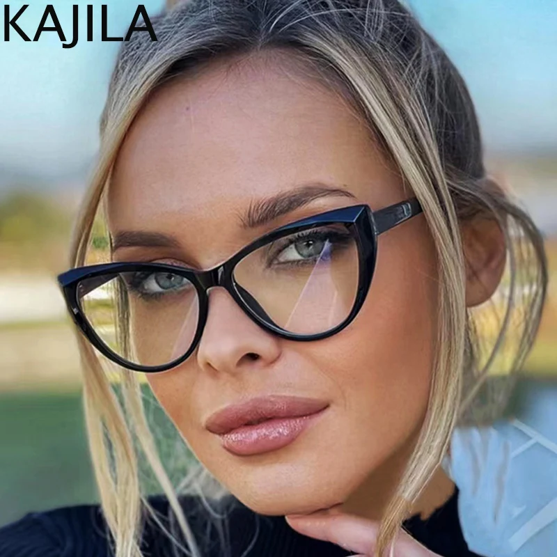 

Cat Eye Glasses Reading Spectacle Frames for Women Anti Blue Light Optical Computer Eyeglasses TR90 Vintage Prescription Eyewear