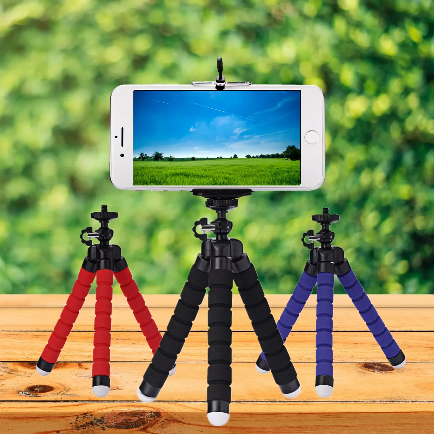 

2021 COOL DIER Portable Mini Bendable Octopus Tripod For carbon fiber tripod