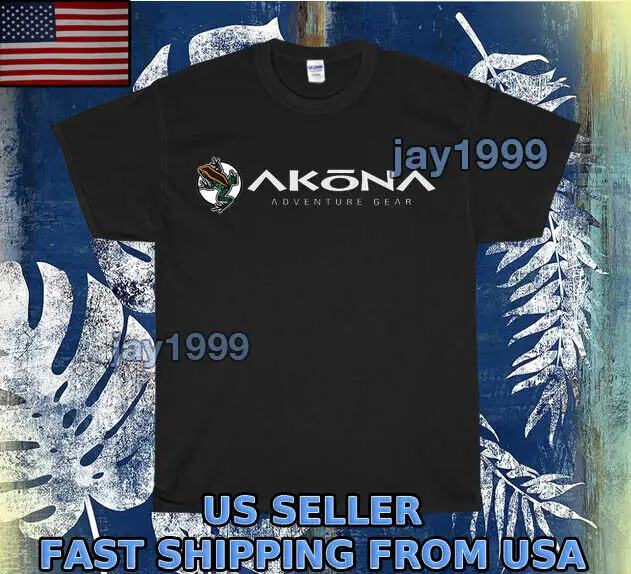 Новая рубашка AKONA для плавания велосипеда бега логотип унисекс футболка забавный