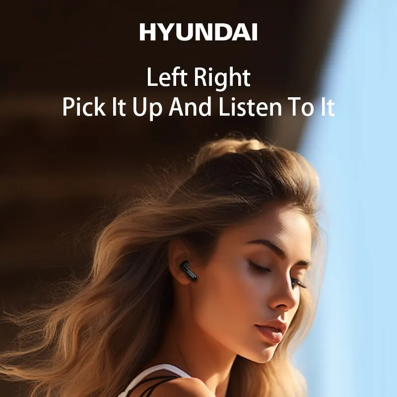 

HYUNDAI HY-T15 Wireless Sprot Earbuds Gaming Headset Low Latency Noise Reduction Headphones Bluetooth 5.3 Headphones 2023
