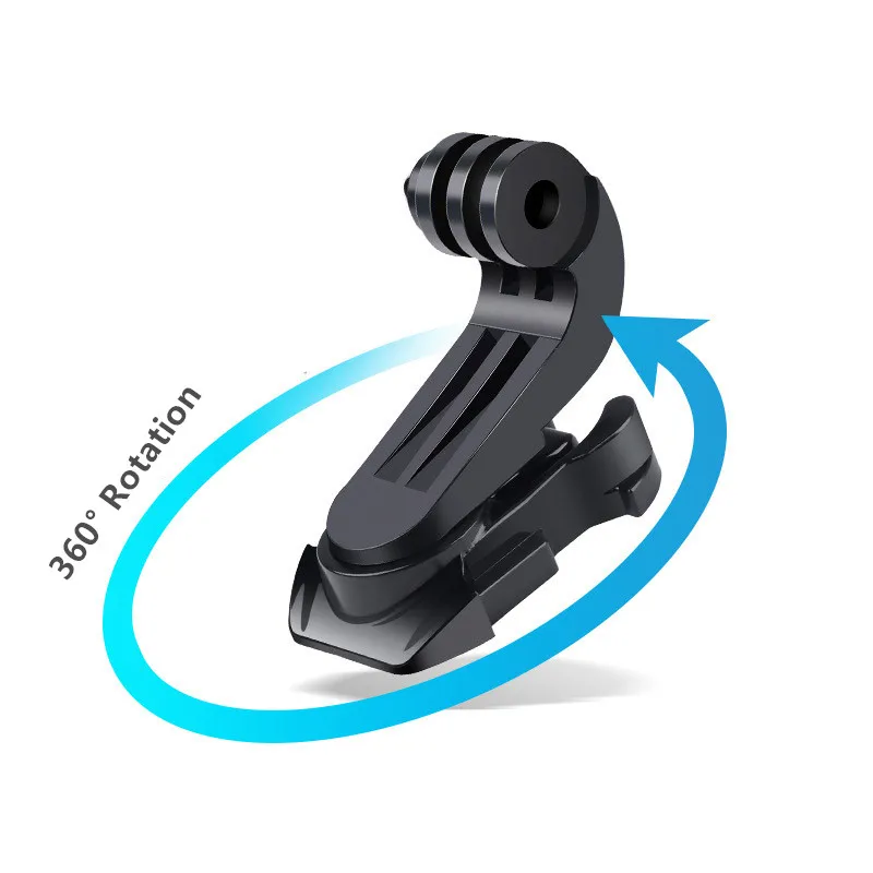 

J-Hook Buckle 360 Degree Rotate Quick Release Adapter Mount For Gopro 10 9 8 7 6 5 Insta360 Dji Osmo Action Camera Accessories