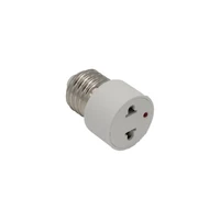 e27 useu plug white converter lamp socket light holder screw bulb converter lamp base connector lighting plug socket