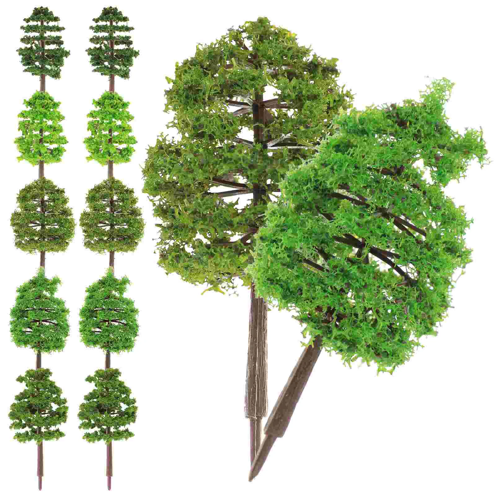 

Trees Model Miniature Tree Scenery Mini Fake Landscape Train Plantrailroad Diorama Architecture Scale Artificial Decor