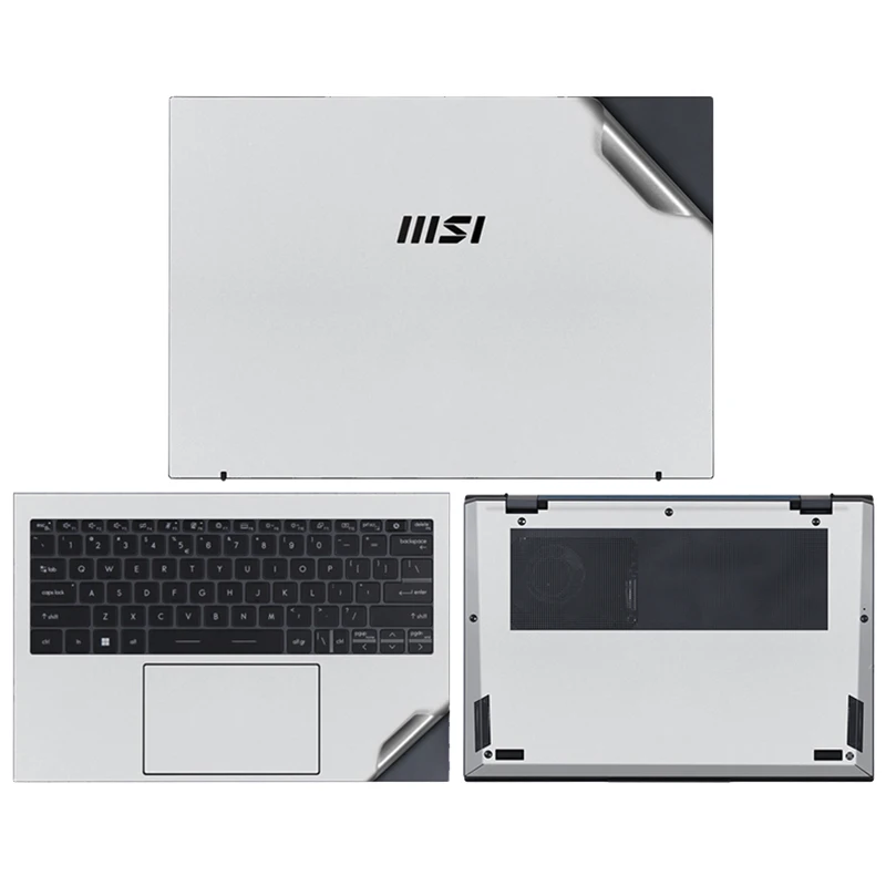 Кожа для ноутбука MSI Prestige 13 AI evo A1MG 2024 14 Evo 2021 виниловые наклейки Summit E16 E13 Flip A11MT A12M