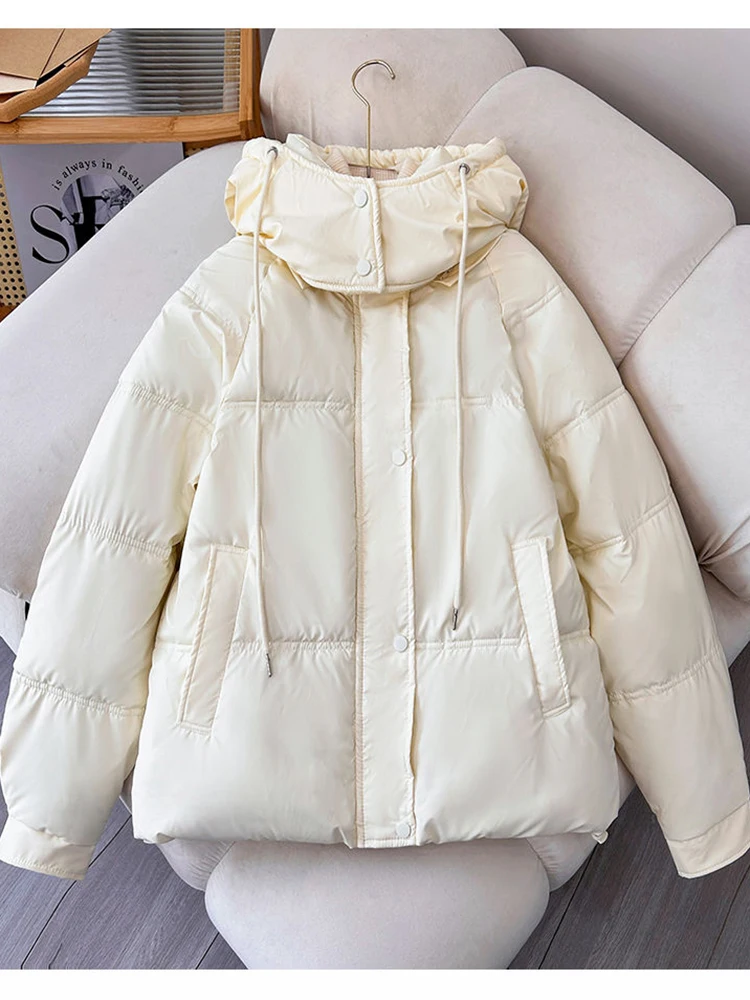 Женская непромокаемая куртка из ПУ кожи со съемным капюшоном