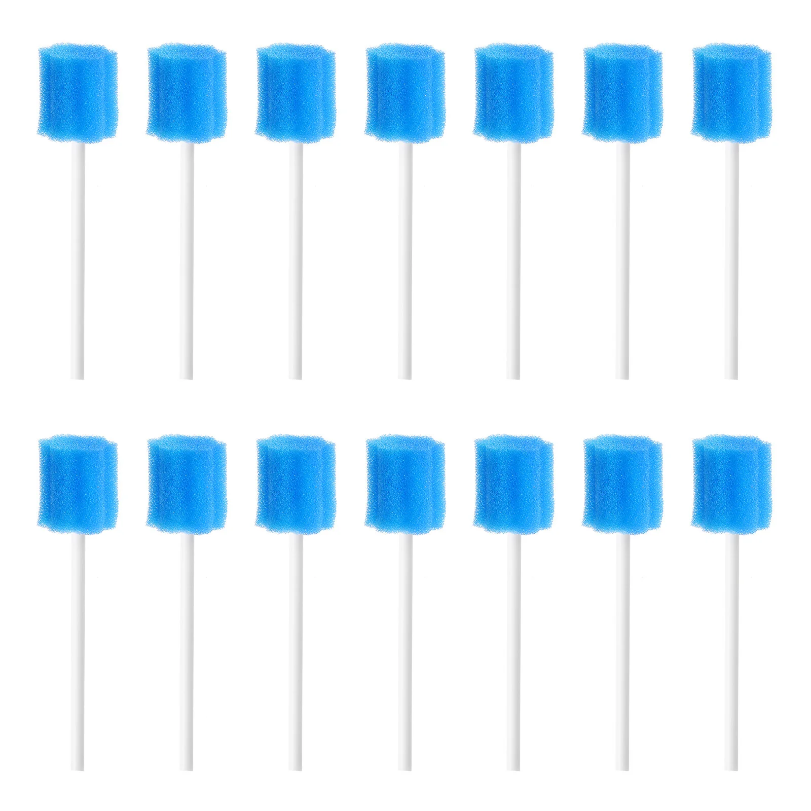 

SUPVOX 100pcs Practical Swabs Oral Mouth Care Swabs Mouth Cleaning Sponge Disposable Oral Swabs