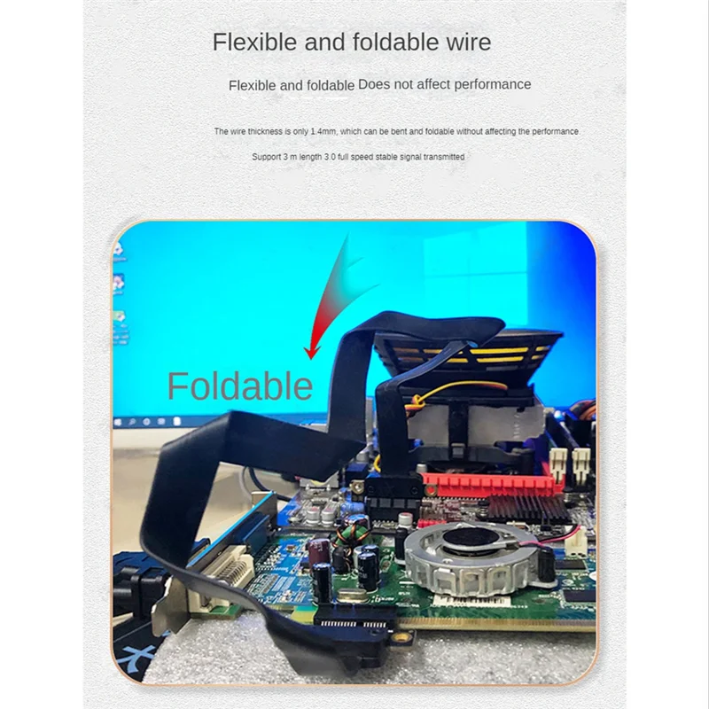 Удлинительный кабель PCIE 1X 90 градусов PCI-Express 3 0 1 шт. кабель-переходник PCI-E 10 см