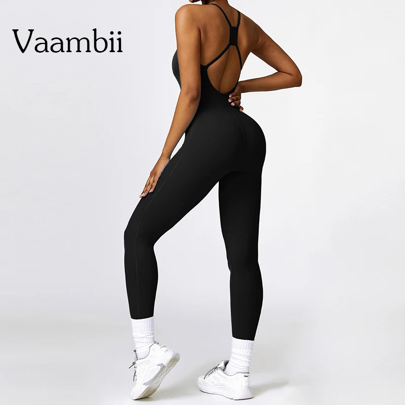 

Женский бесшовный комбинезон для занятий йогой и фитнесом