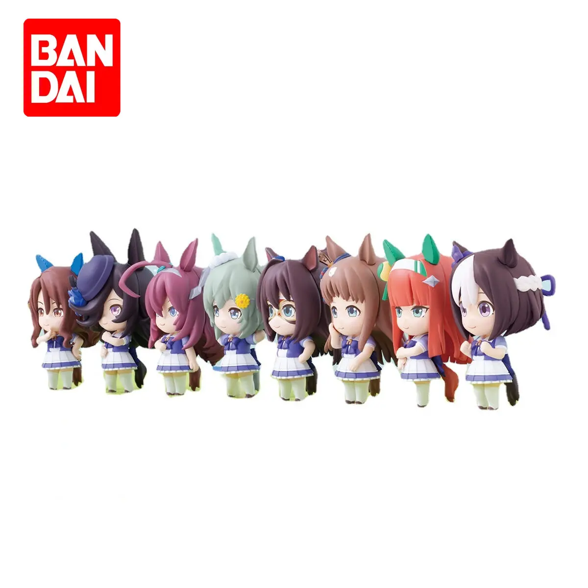 Bandai Gashapon PrettyDerby мини тишина сузука экшн-фигурка аниме модель кукла статуя украшение детская игрушка коллекционный подарок