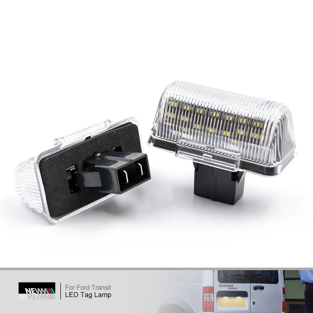 Светодиодные огни для номерного знака Ford Transit MK4 MK5 MK6 MK7 1985-2013 задние габаритные