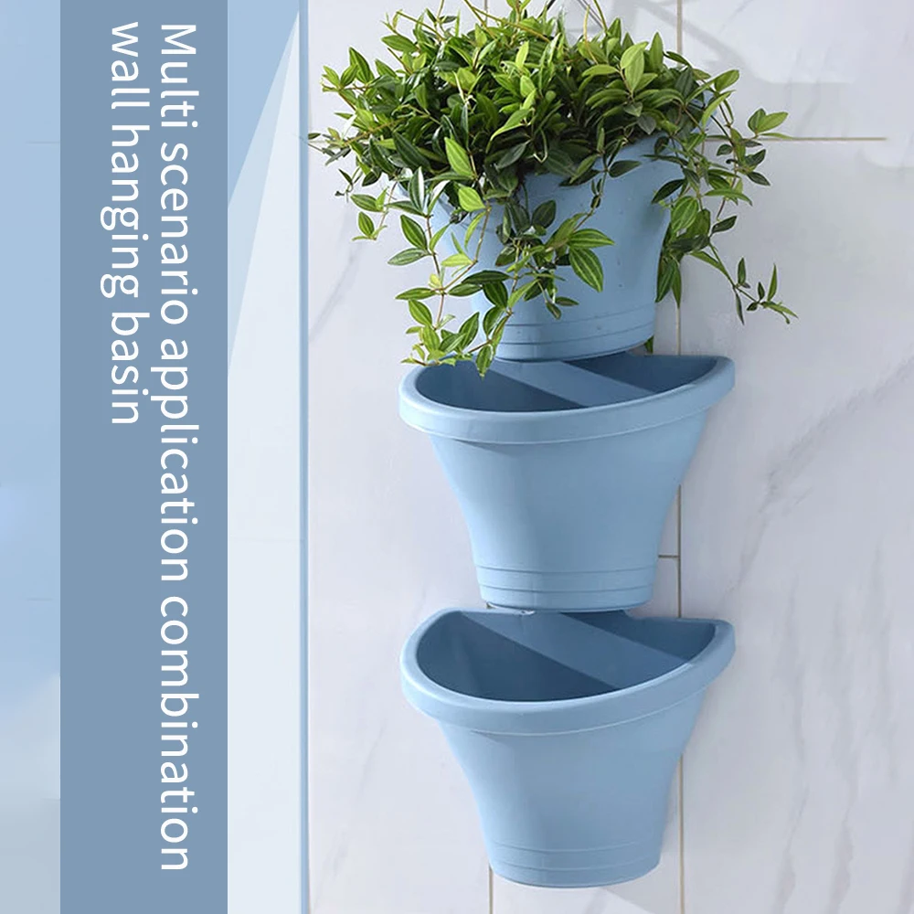 

Pendant Hanging Basket Succulent Flower Pot Wall Mounted Flower Pot