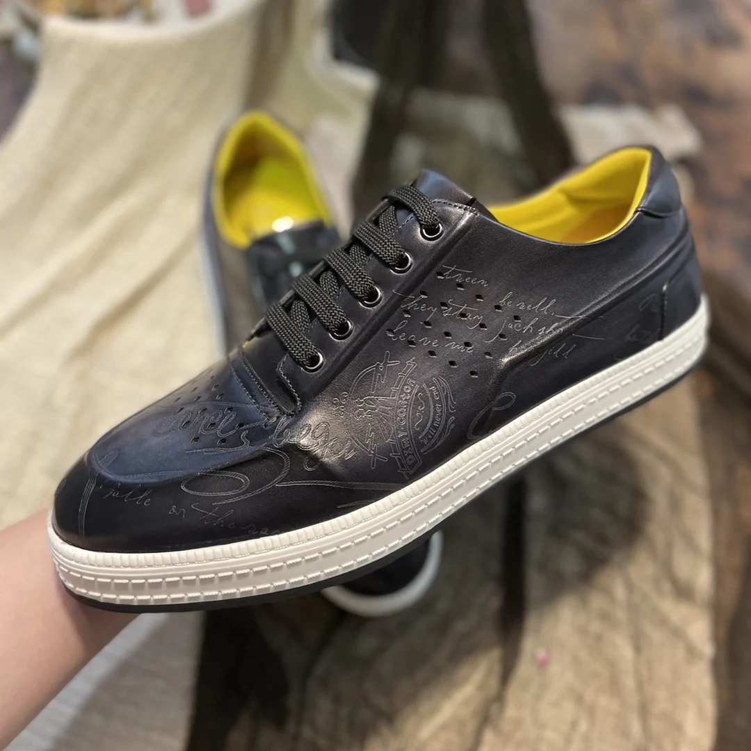 

Playtime Scritto Leather Sneaker
