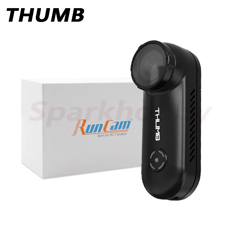 

Мини-камера RunCam THUMB HD 1080P @ 60FPS и 3D крепление DC 5V Питание 150 ° FOV стабилизация гироскопа для радиоуправляемых FPV дронов аксессуары