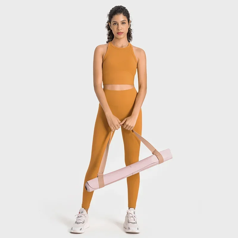 Встроенная нашивка на грудь женский жилет для йоги спортивный бюстгальтер