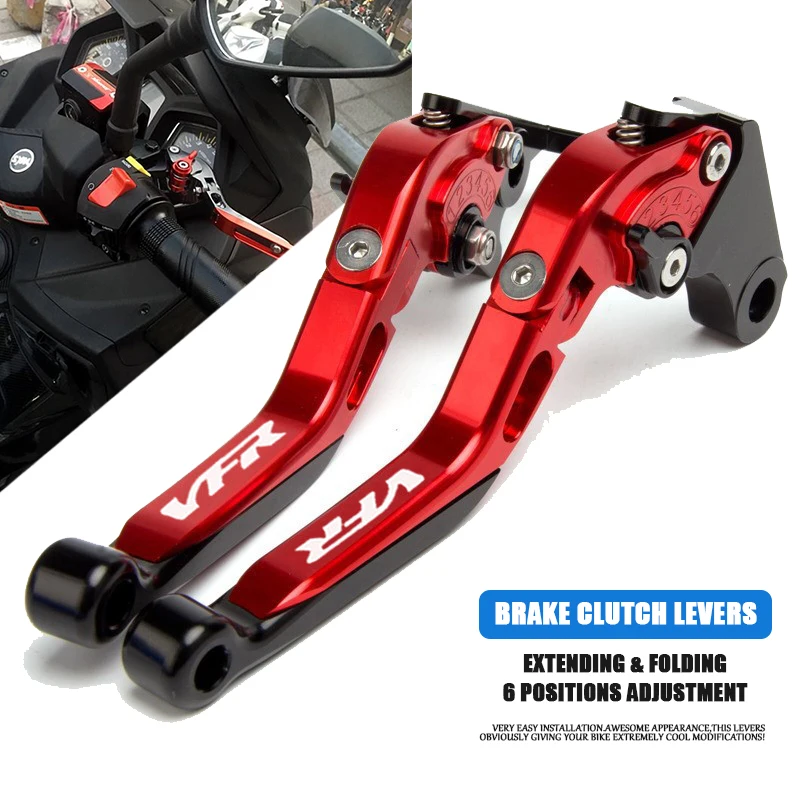 

Motorcycle Accessories Folding Extendable VFR800 Brake Clutch Levers for Honda VFR800/F Fi/W1 VTEC VFR 800 F 800F Fi W1 VTEC