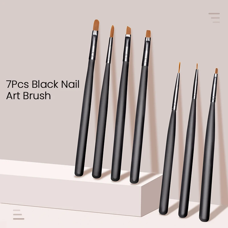 Набор кистей для дизайна ногтей 5/7 шт. кисть рисования геля ручка