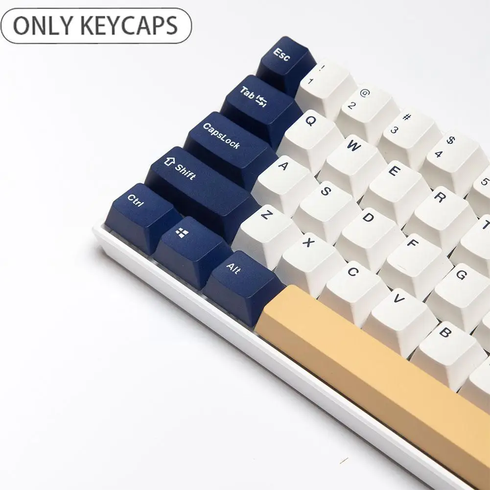 125 клавиш OEM профиль PBT Rudy ретро тема краситель-SUB Keycap для Filco Ducky IKBC Механическая