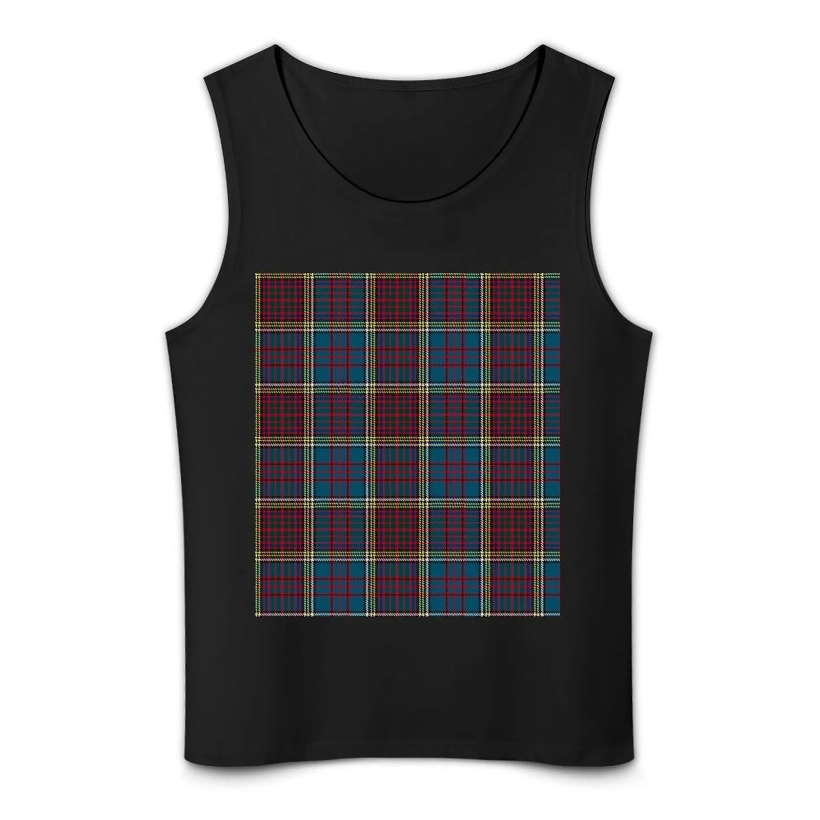Майка Anderson Tartan Clan Scotland японская футболка мужской жилет лето 2025 г.