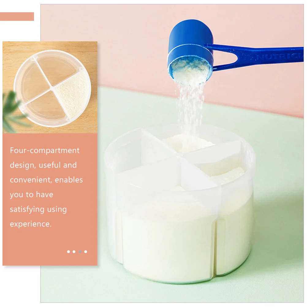 Портативная коробка для сухого молока 2 шт. контейнер формулы диспенсер хранения